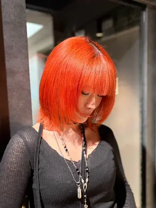 ロング カラー 🐺新宿manabu プルエクステのヘアスタイル