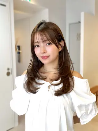 ミディアム ✨上品可愛い 垢抜けヘア/後藤✨のヘアスタイル