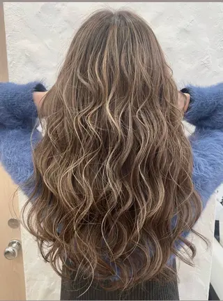 ミディアム カラー パーマ ヘアアレンジ メンズ キッズ kotona 🤍miuraのヘアスタイル