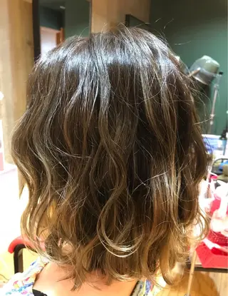 ミディアム 浅見 健治のヘアスタイル