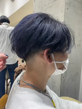 ミディアム カラー メンズ 似合う髪型見つけます AYAKAのヘアスタイル