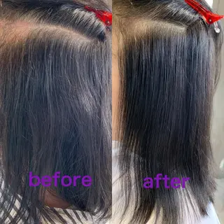 セミロング パーマ Ｋ Ｋのヘアスタイル