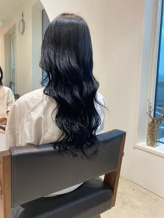 ロング カラー yunica Momokaのヘアスタイル