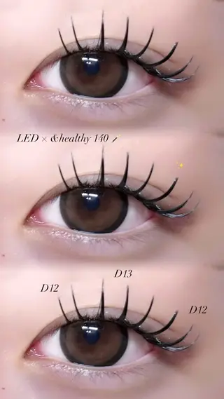 マツエク・マツパ 🤍まつげパーマ/ マツエク/アイリ💚のマツエク・マツパデザイン