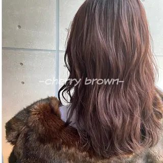 セミロング カラー パーマ ヘアアレンジ メンズ キッズ ネイル マツエク・マツパ 横浜Bob美容師🤎 ERINAのヘアスタイル