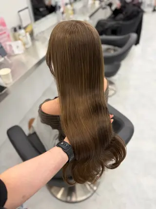 ロング カラー ヘアアレンジ 透明感カラー🎀艶髪 Anju/渋谷🎀のヘアスタイル