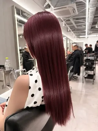 ロング カラー 松戸レイヤーカット 塚原悠斗のヘアスタイル