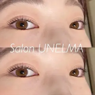 マツエク・マツパ YUI アイリスト ᐩᕀ UNELMAのマツエク・マツパデザイン