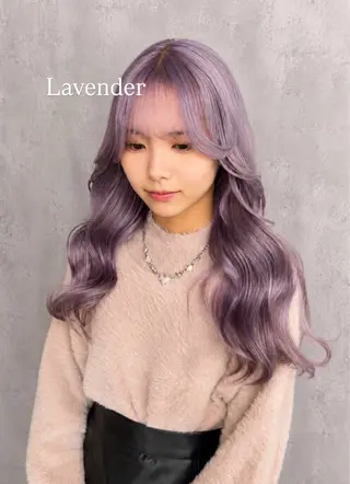 ロング 髪質改善/艶・透け感 カラー🪞YURIAのヘアスタイル