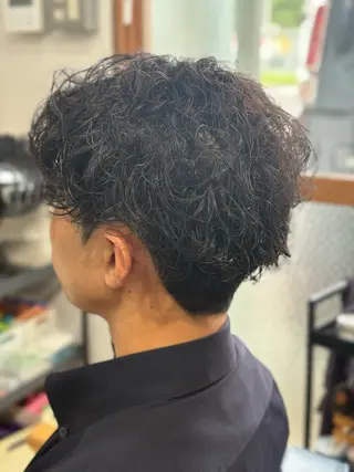 パーマ メンズ Snalyメンズ特化 スエハラのヘアスタイル