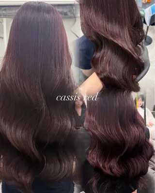 ロング カラー 渋谷髪質改善/縮毛 矯正/かすが🪽🫧のヘアスタイル
