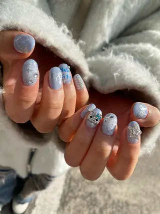 ネイル akari✨千葉駅 デザイン、メンズ🪐のネイルデザイン