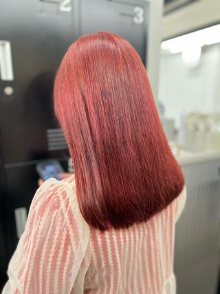 セミロング カラー 透明感カラー特化🫧 🦋栗原🦋のヘアスタイル