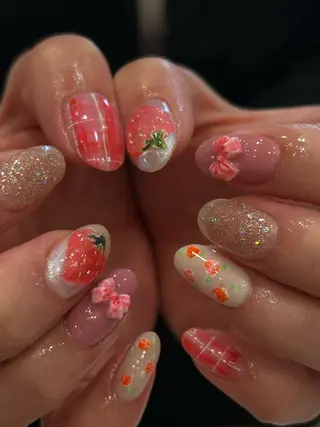 ネイル miku･:*+ hibi_のネイルデザイン