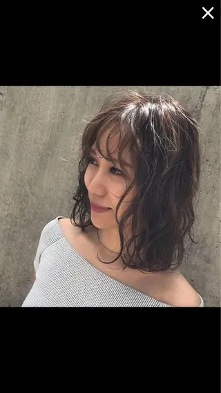 ショート カラー パーマ lani ブリーチ /ダブルカラーのヘアスタイル
