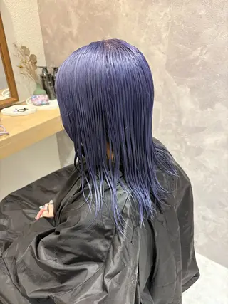 ミディアム カラー 名駅/マンツーマン 半個室/まいのヘアスタイル