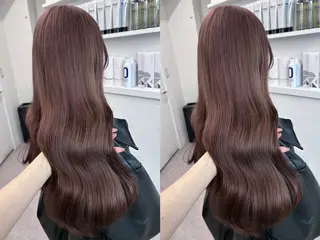 ロング カラー 💍モテる艶髪 透明感カラー💖のヘアスタイル
