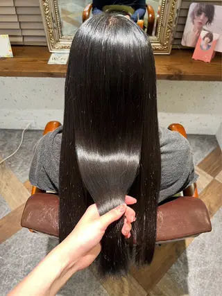 ロング カラー 🍏Rio🍏 Color☆*。のヘアスタイル