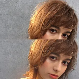 ショート カラー パーマ ヘアアレンジ KONOMI スタイリストのヘアスタイル