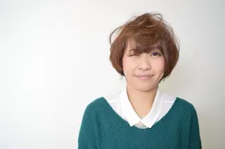 ショート 髪質改善/デザイン/ 天王寺/奥野和広のヘアスタイル