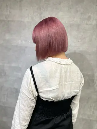カラー yasuハイトーン/ デザインカラーのヘアスタイル