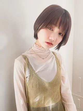 ショート カラー BASSA 下井草店のヘアスタイル