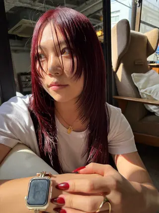ロング カラー Hayashi Shioriのヘアスタイル