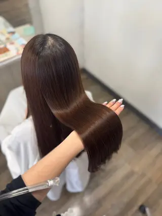 ロング カラー Anju/小顔カット /似合わせカラーのヘアスタイル
