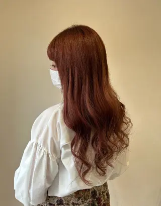 ロング 小森 鈴佳のヘアスタイル