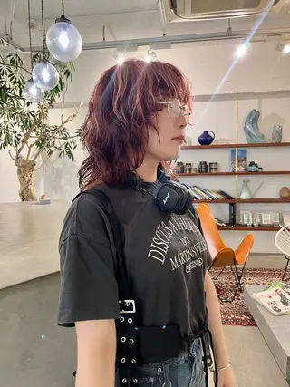 ミディアム 石井 大貴のヘアスタイル