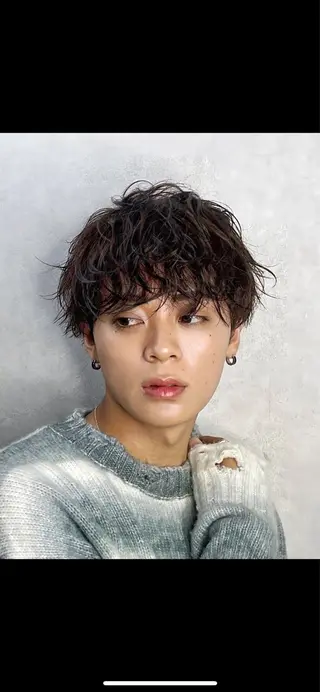 ヘアアレンジ メンズ 齊藤 大地のヘアスタイル
