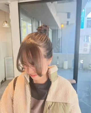 ロング こばやし あこのヘアスタイル