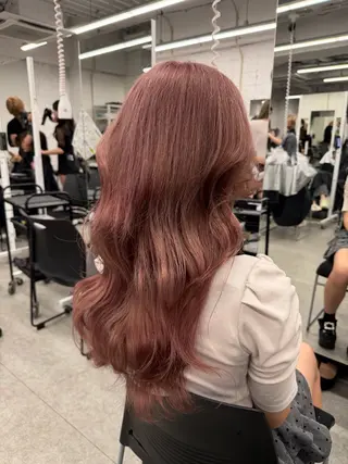 ロング カラー ヘアアレンジ 💜RIO/韓国風 寒色・暖色カラー💜のヘアスタイル