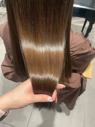 ロング 茂木 結希のヘアスタイル