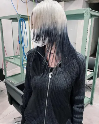 ロング カラー 梅田デザインカラー 🌈🏆ヒノキのヘアスタイル