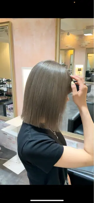 ミディアム LaBless天王寺 山下颯太のヘアスタイル
