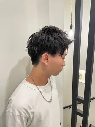 ショート パーマ ニュアンスカラー🫧 加納のヘアスタイル