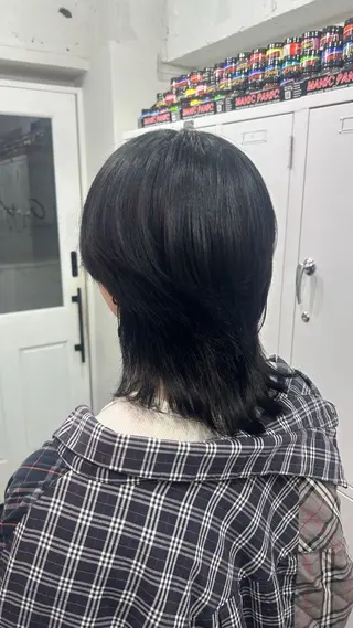 ショート 🪼モモカ/デザイン ハイトーンカラー🪼のヘアスタイル
