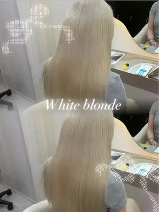 ロング カラー ヘアアレンジ 🩶透明感カラー 池袋/mei🩶のヘアスタイル
