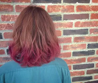 ミディアム セミロング カラー メンズ特化美容師 カラー専門ぺーターのヘアスタイル