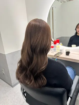 ロング カラー ヘアアレンジ 美髪透明感特化| なおき|池袋美容師のヘアスタイル