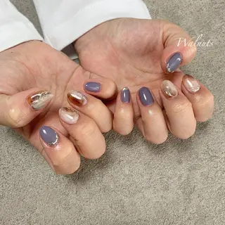 セミロング ネイル Nail salon esterellaのネイルデザイン