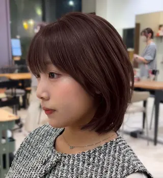 ショート ⭐️似合わせボブ ⭐️かえでのヘアスタイル