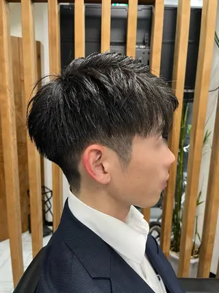 ショート メンズ 石川 勇海のヘアスタイル