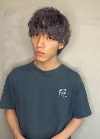 カラー メンズ 透明感カラー/ 髪質改善町田佑人のヘアスタイル