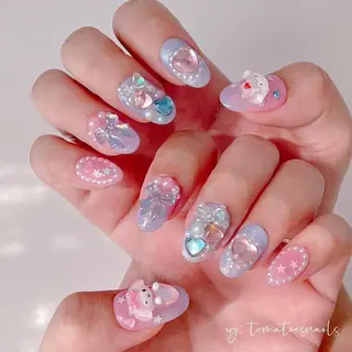 ネイル Sora nail 長さ出し専門店のネイルデザイン