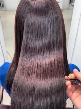 ロング 髪質改善 似合わカットTodaのヘアスタイル