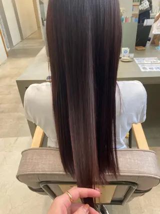 カラー ReAN あおいのヘアスタイル
