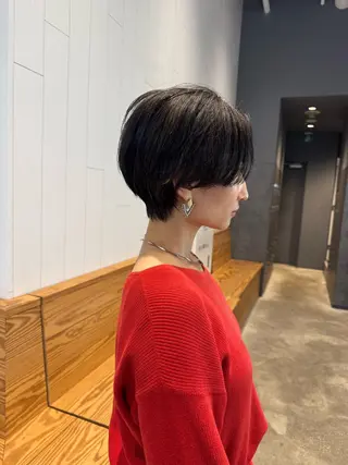 ショート 【似合わせカラー】 西口嶺河のヘアスタイル