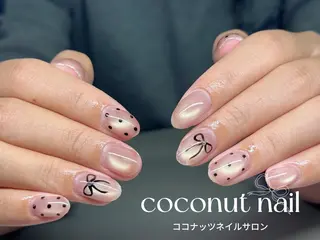 ネイル 神田 ココナッツのネイルデザイン